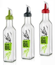 Sets Of 500ml/ 250ml Glass Oil