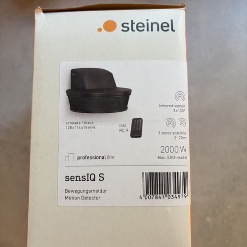 Steinel sensiq motion sensor - steinel,