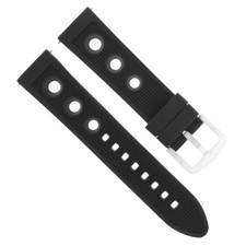 24MM RUBBER DIVER WATCH BAND