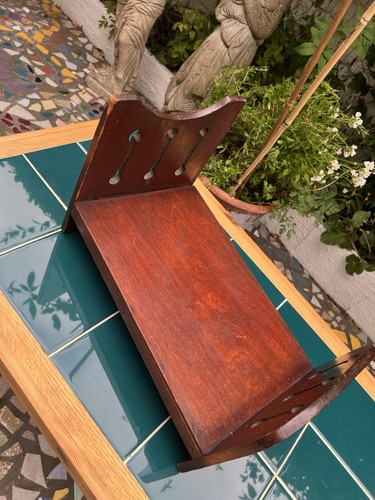 Vintage dolls bed wooden - vintage,