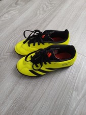 Adidas Predator Kids Astro Turf Football Boots Size UK 12K