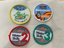 AMATEUR SWIMMING ASSOCIATION S.T.A. ASA ESSA CLOTH PATCH BADGE KELLOGGS Vintage
