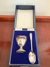 Vintage Silver-Plated Egg Cup