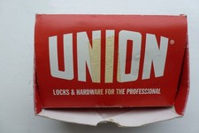 UNION 2477 3 LEVER SLIDING DOOR LOCK WITH SIX KEYS