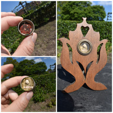 Antique religious wood carved