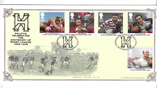1995 fdc by bradbury - –,