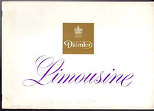 Daimler DS420 Limousine 1968-1972 UK & Export Markets Multilingual Brochure