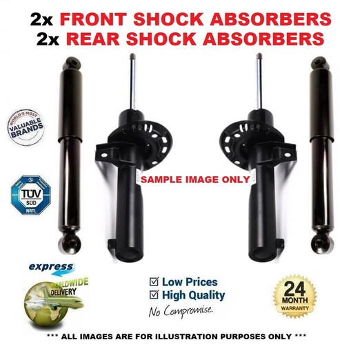 Front rear shock absorbers - rear,