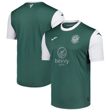Hibernian Men's Football Shirt Joma Home Top - New