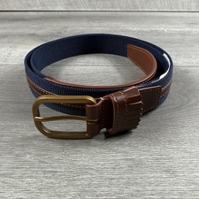 Adidas Originals Golf Leather Belt ‘Night Indigo / Brown’ - Size L / XL