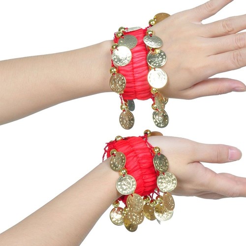 Gold coin belly dance - dance, wrist