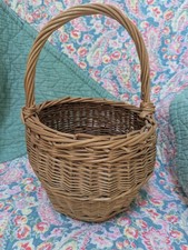 Vintage Willow  Berry Basket