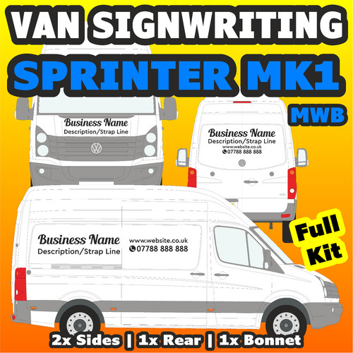 Mercedes sprinter van sign - sprinter,