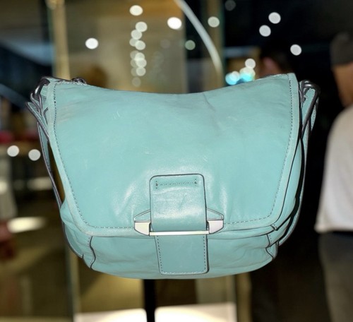 Kooba teal green leather hobo - teal,