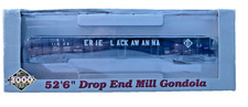 Life Like Trains 52'6" Drop End Mill Gondola 21455 EL #11028 Rolling stock HO 