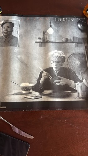 Original 1981 japan tin drum - japan,