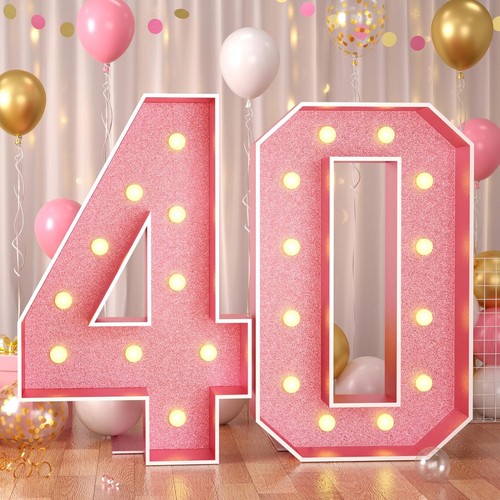 Paready 4ft marquee numbers - 4ft, 40