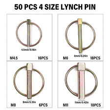 50Pcs Linch Pins Assorted