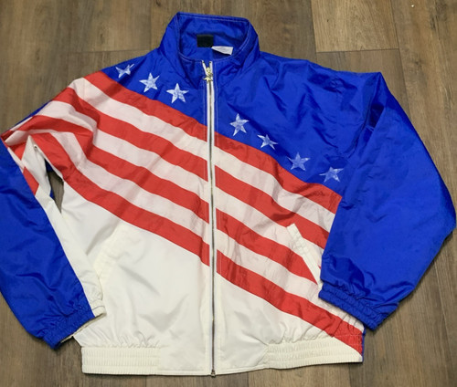 Vtg tsa athletic american - american, flag