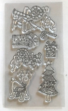 Christmas patchwork tree santa