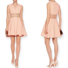 MAJE Racine pink mini dress