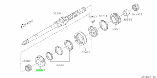 Gear complete 3rd - drive, for