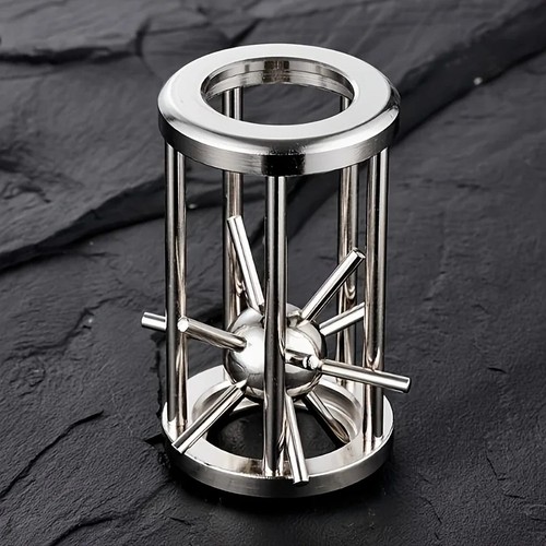 Metal brain teaser - metal,