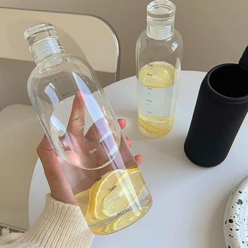 Litre glass water bottle - 1,