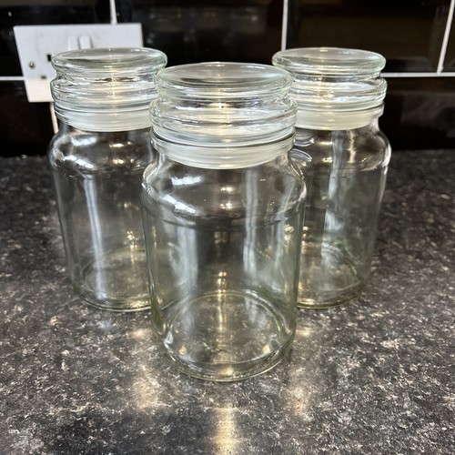 Set clear pressed glass - of,