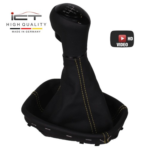 Leahter gear shift - , knob