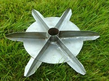 AERO Quality lightweight beveled Seed sower Fiddle metal wheel A