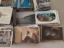 Vintage Postcards Lot UK Foreign Mixed Eras Topographical B/W Colour Old Cards