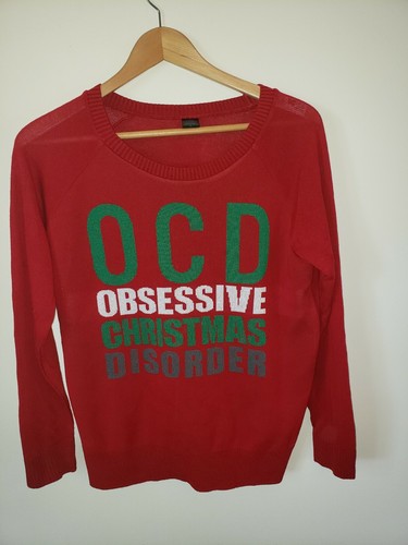 Xmas sweater ocd obsessive - xmas,