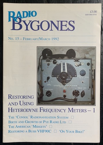 Vintage radio bygones - bygones,, no.
