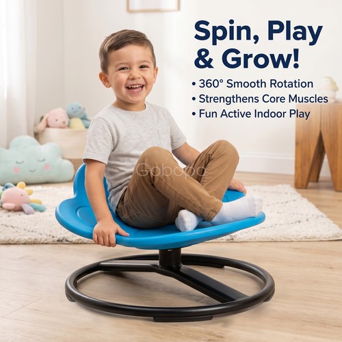 Kids sensory spinning - spinning, chair