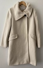 MANGO Coat Sz M Wool Blend