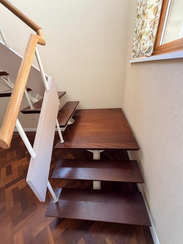 Beautiful mahogany staircase