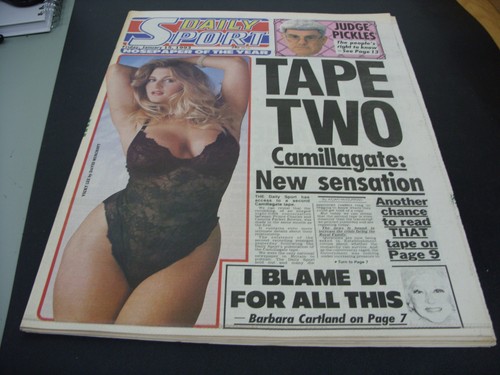 Vintage daily sport newspaper - daily,