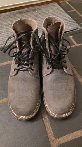 Viberg anthracite waxed - anthracite,