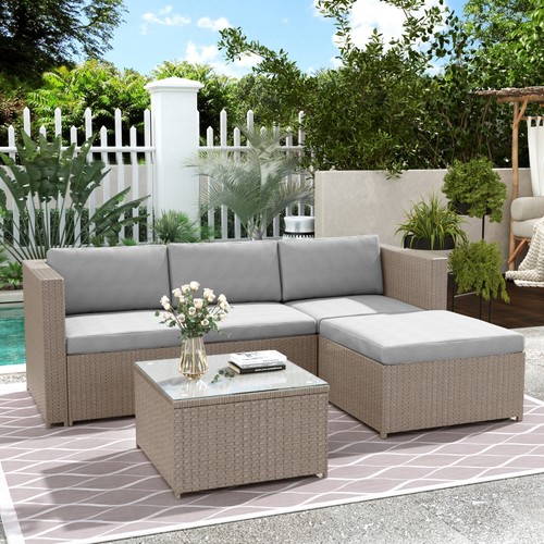 Pieces rattan garden - rattan,