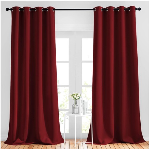 Stylish burgundy red blackout - burgundy,