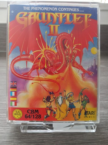 Commodore c64 game gauntlet - commodore,