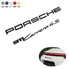 4PCS For Porsche 911 Carrera 4S Badge Liftgate Emblem Set Deck Lid 2020+