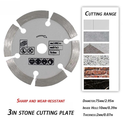 75mm diamond cutting disc - diamond,