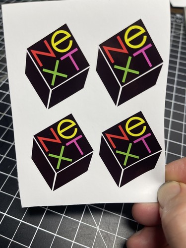 Next computer logos vinyl - next,