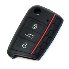 KEY COVER FOR SKODA OCTAVIA FABIA SUPERB YETI CITIGO 3 BUTTON CASE REMOTE FOB 