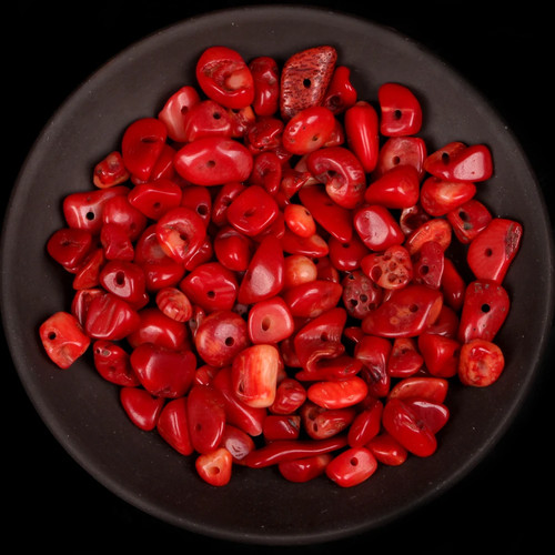 Natural gemstone chip beads - natural,