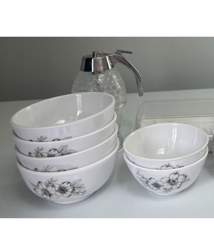 White kitchenware bundle 6 - white,