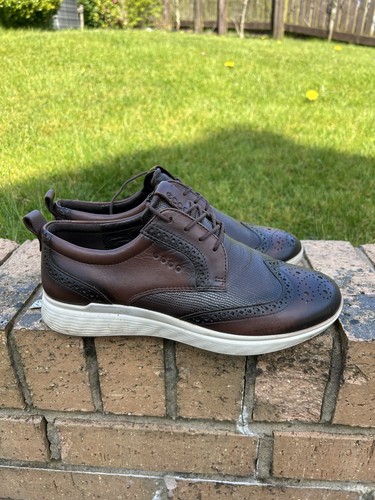 Ecco brown brogue - brown,