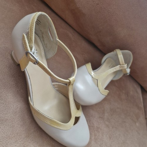 Hotter rumba beige leather - 'rumba',